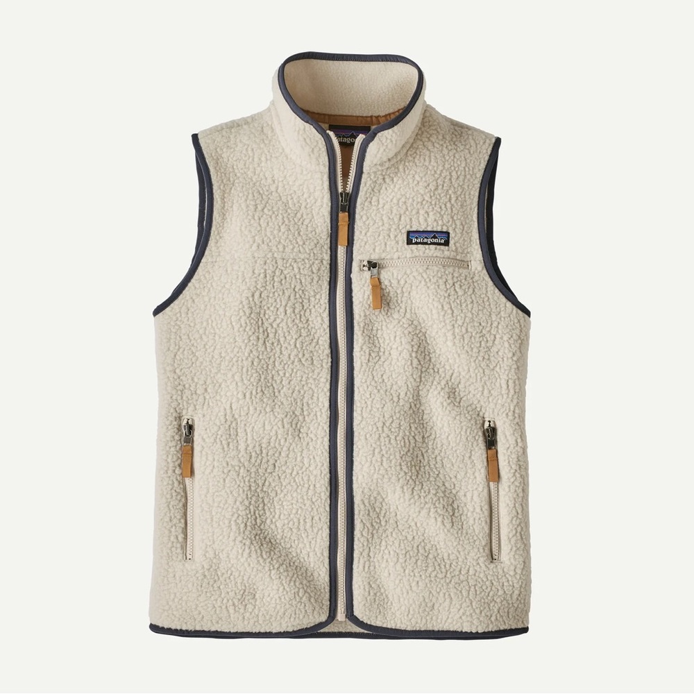Patagonia Retro Pile Pelican Fleece Vest - Picture 3 of 12